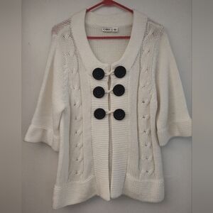 Cato Button Up Knit Sweater